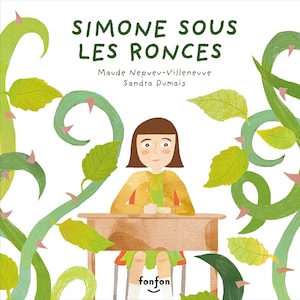 Page de couverture du livre audio Simone sous les ronces.