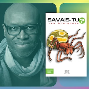 Illustration de Didier Lucien et du livre Savais-tu? Les araignées
