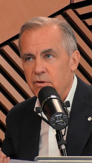 Le premier ministre du Canada Mark Carney était de passage à l'émission Tout un matin.
