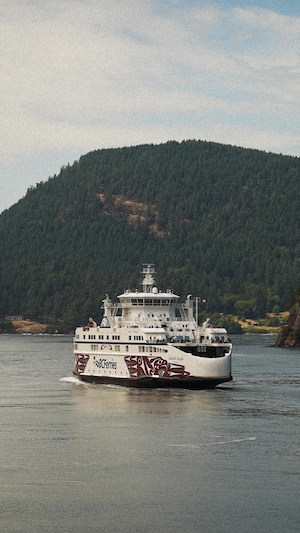 Un traversier de BC Ferries, le 18 juillet 2025.