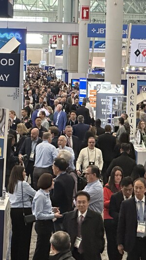 Visiteurs au Seafood Expo North America