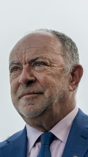 Christian Dubé en entrevue.