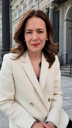 Véronique Prince, correspondante et analyste politique pour Radio-Canada à l'Assemblée nationale du Québec.