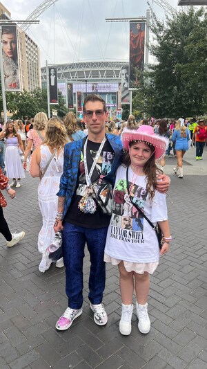 David Noseworthy avec sa fille