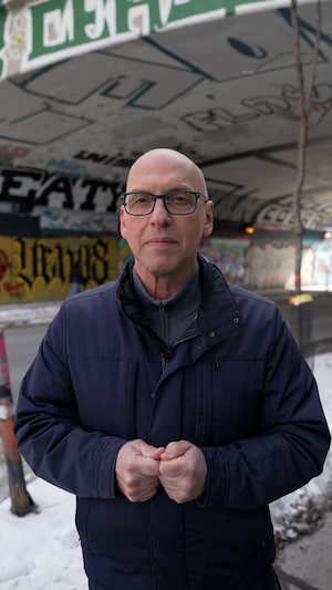 Le journaliste de Radio-Canada Davide Gentile.