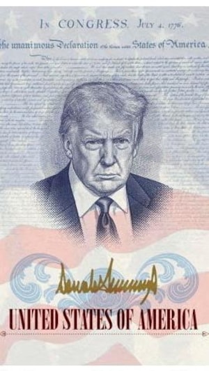 Le président Donald Trump doit figurer sur de nouveaux passeports qui seront édités à l’occasion du 250e anniversaire de la Déclaration d’indépendance des États-Unis.