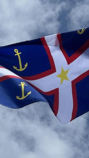 Le drapeau de la Gaspésie