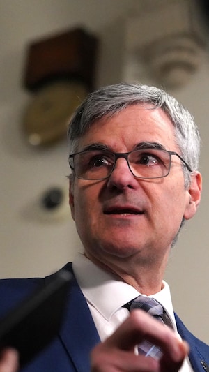 Éric Caire est l'ancien ministre de la Cybersécurité et du Numérique du Québec.