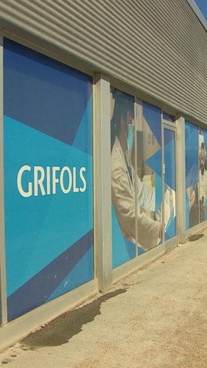 L'immeuble de Grifols à Winnipeg.