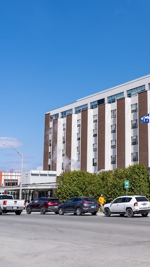 L'Hôpital de Rouyn-Noranda.