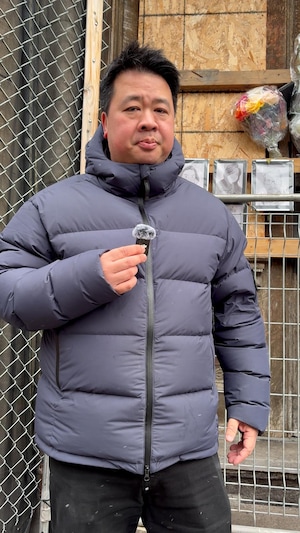 Le journaliste spécialisé en affaires policières à Radio-Canada, Pascal Robidas