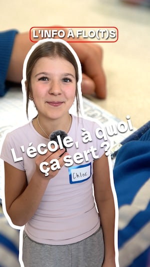 L'école, à quoi ça sert ? L’info à flo(t)s répond aux questions des jeunes du primaire, ceux qu’on surnomme parfois « les flos ». Les élèves de l’école Centrale à Havre-aux-Maisons aux Îles-de-la-Madeleine se demandent : Pourquoi l’école est-elle obligatoire ?
