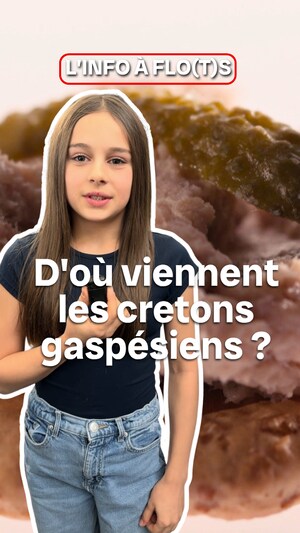 L'info à flo(t)s , D'où viennent les cretons gaspésiens ?