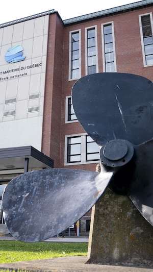 L'Institut maritime du Québec, à Rimouski.