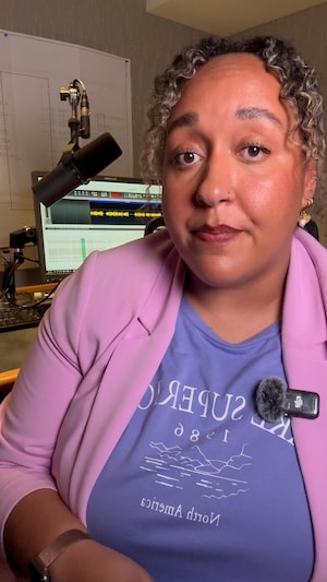 La journaliste Naomie Duckett Zamor
