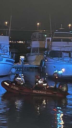 Des bateaux à la marina de Hull.