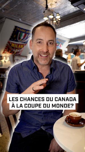 Jean-Patrick Balleux s'adresse à la caméra.
