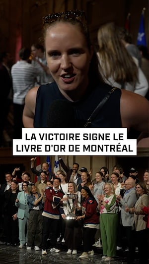 Ann-Renée Desbiens en entrevue.