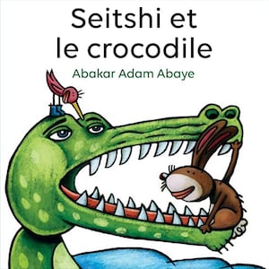 Page couverture du conte jeunesse Seitchi et le crocodile