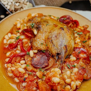 Cassoulet minute.