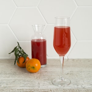 Un cocktail aux oranges sanguines.