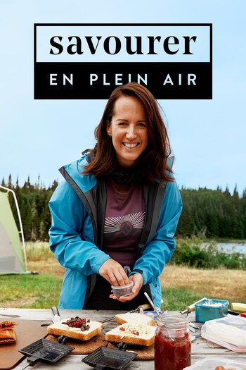 Geneviève O'Gleman en camping.