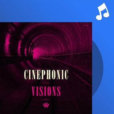 Pochette de l'album Visions, de Cinephonic.