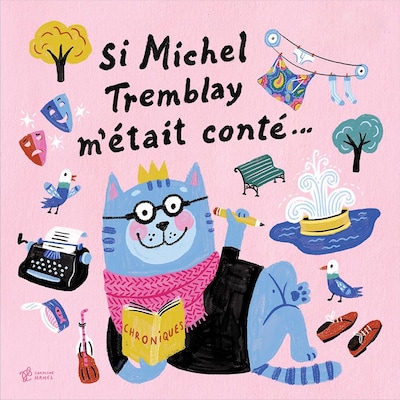 Le visuel moteur du balado Si Michel Tremblay m'était conté...
