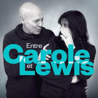 Le visuel moteur de l'émission d'ICI Musique Entre Carole et Lewis.