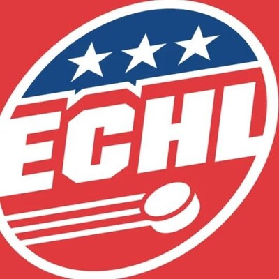 Le logo de la ligue sur fond rouge