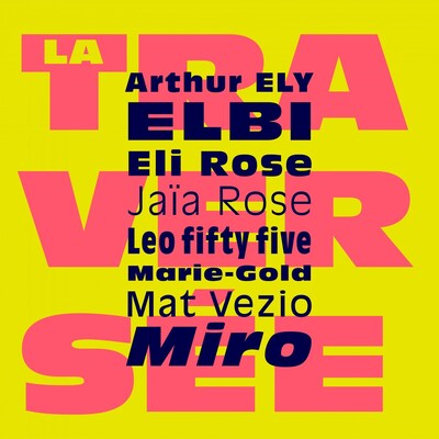 La pochette de l'album "La Traversée" .