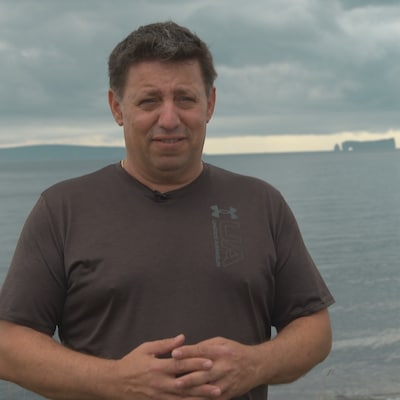 Ghislain Collin, homardier et président du regroupement des pêcheurs pélagiques du sud de la Gaspésie.