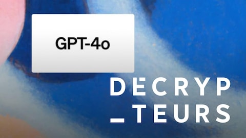Des couleurs pastels, avec, devant, les lettres GPT-4o.