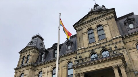 L'Assemblée législative à Fredericton. 