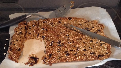 Barres de granola au quinoa Barres de granola au quinoa