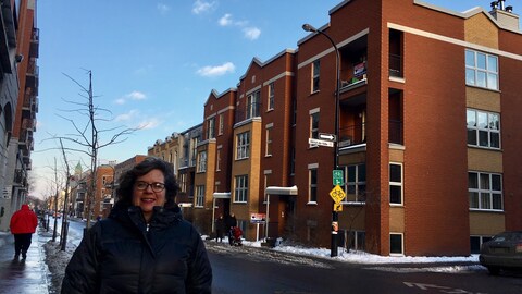 La conseillère d'arrondissement du Plateau Mont-Royal Christine Gosselin La conseillère d'arrondissement du Plateau Mont-Royal Christine Gosselin