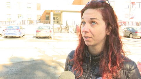 La présidente par intérim du Syndicat des professionnels en soins infirmiers et cardiorespiratoires du Bas-Saint-Laurent, Cindy Soucy. La présidente par intérim du Syndicat des professionnels en soins infirmiers et cardiorespiratoires du Bas-Saint-Laurent, Cindy Soucy.