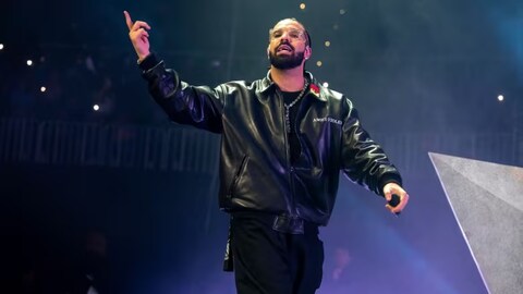 Drake performs during Lil Baby's Birthday Party at State Farm Arena on Saturday, Dec. 9, 2022, in Atlanta. Even though the Toronto rapper didn't submit his own 2022 album, his other collaborations have landed him several nominations. (Paul R. Giunta/Invision/The Associated Press)