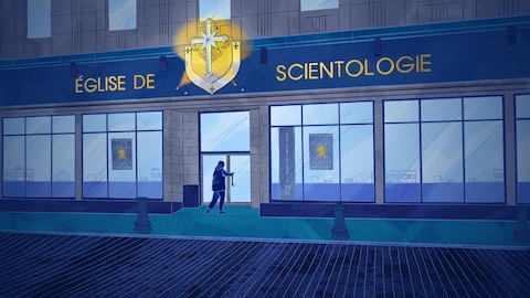 Les locaux de l'Église de scientologie à Québec.