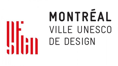 Logo de Montréal, ville UNESCO de design Logo de Montréal, ville UNESCO de design