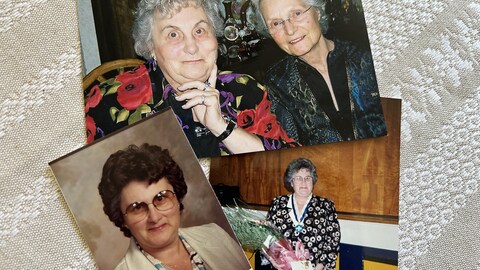 Des photos de Marie Robillard et de Régine Bérubé.