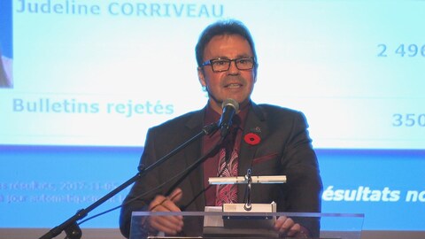 Michel Angers réélu à Shawinigan, avec moins de votes qu'en 2013
