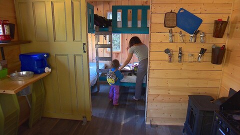 L'un des nichoirs était occupé par une famille de Sept-Îles cette fin de semaine. L'un des nichoirs était occupé par une famille de Sept-Îles cette fin de semaine.