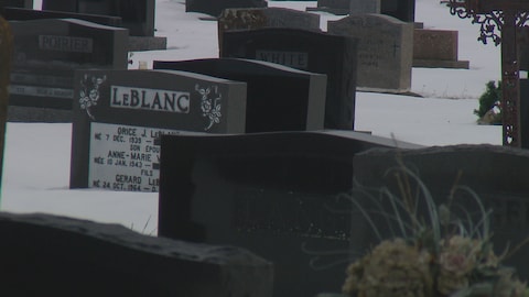 Le cimetière de Grand-Barachois, dans le sud-est du Nouveau-Brunswick Le cimetière de Grand-Barachois, dans le sud-est du Nouveau-Brunswick