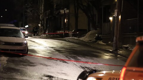 Un périmètre policier