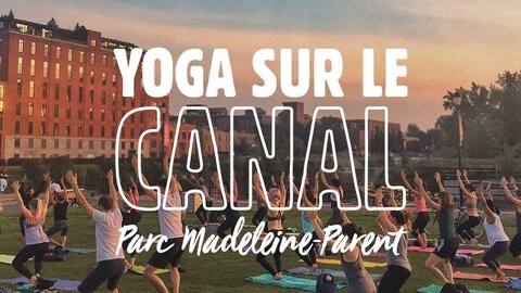Affiche de Yoga sur le canal Affiche de Yoga sur le canal