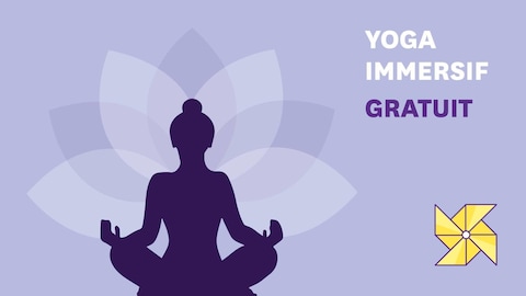 Affiche de Yoga immersif gratuit Affiche de Yoga immersif gratuit
