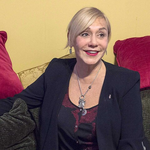 Lenore Zann en 2016. Lenore Zann en 2016.