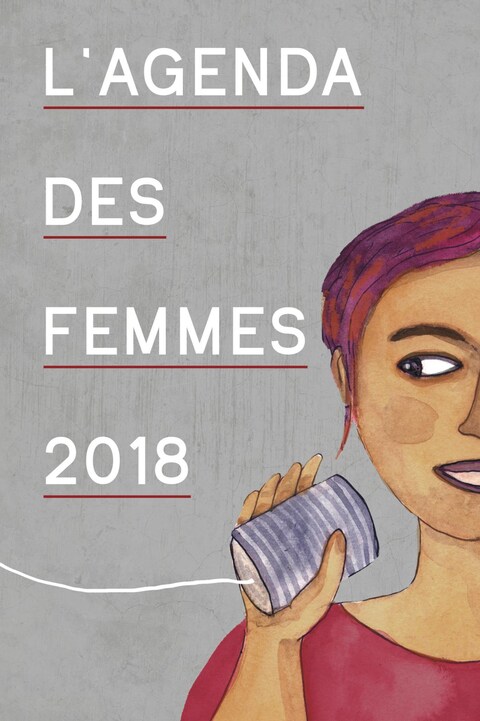 La page couverture est le dessin d'une femme tenant un tampon La page couverture est le dessin d'une femme tenant un tampon