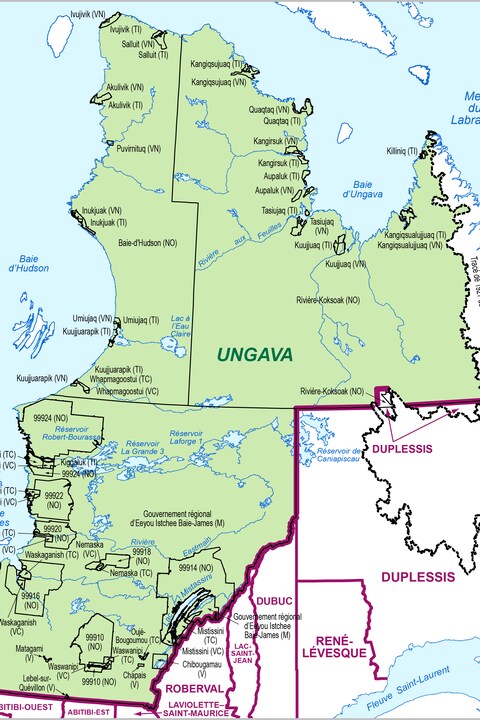 Une carte représentant le territoire de la circonscription. Une carte représentant le territoire de la circonscription.